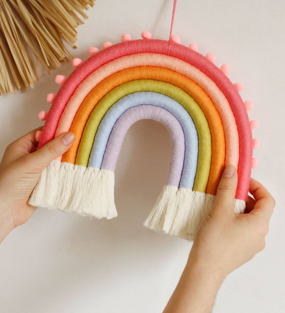 Atelier Arc en ciel macramé à Grenoble, Vue d'ensemble